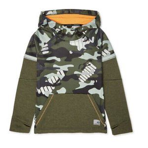 Green camo Russell Athletic hoodie